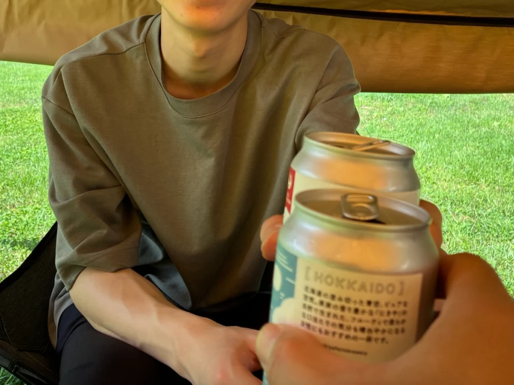MOUNT NIKIキャンプ場で楽しむにきやのクラフトビール乾杯