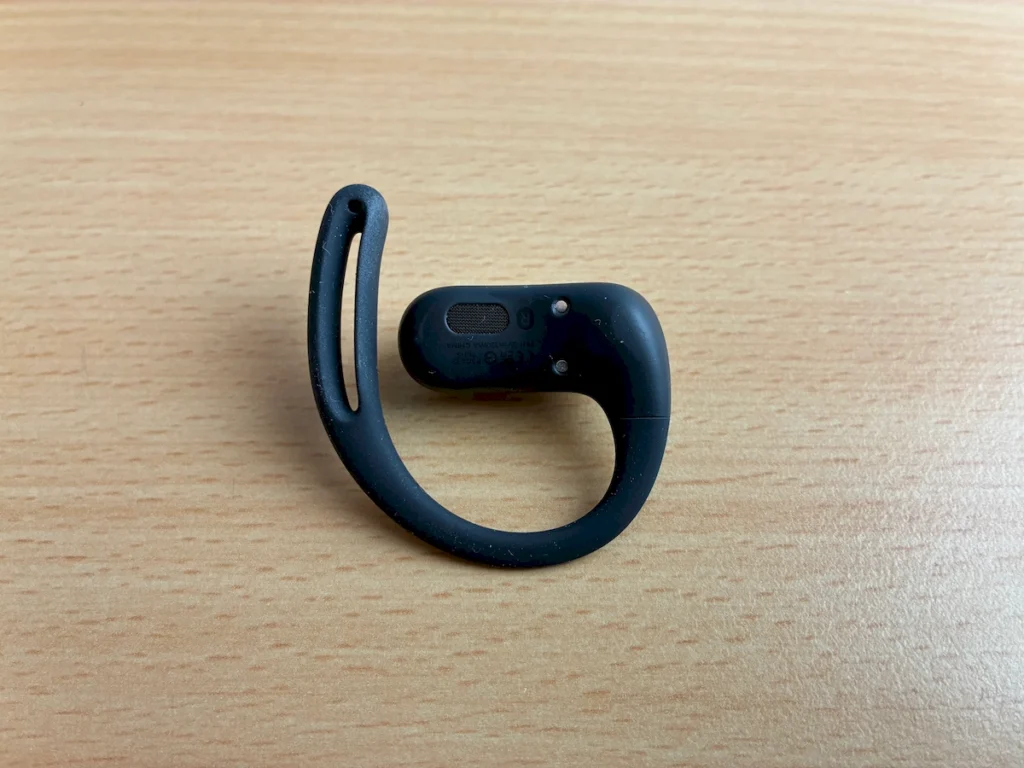Shokz OpenFit Air SE本体。内側を撮影。