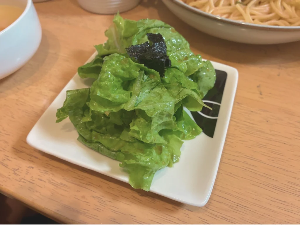 コストコの根付きサンチュで作ったチョレギサラダ