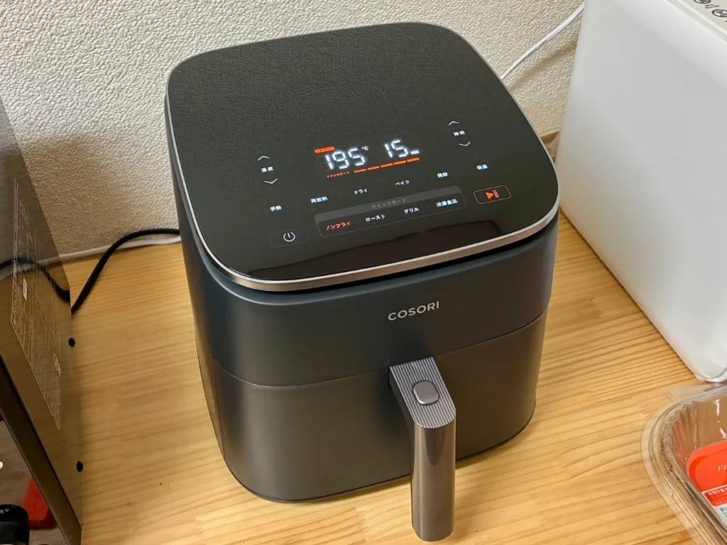 今回使用したCOSORI TurboBlaze 6.0L ノンフライヤー